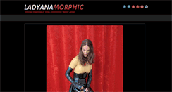 Desktop Screenshot of ladyanamorphic.com